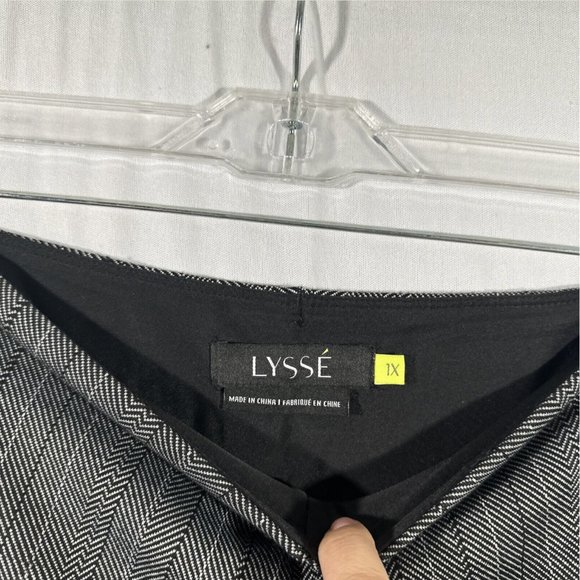 NWT $88 Lysse [ Plus 1X ] Ella High Waist Shaping Ponte Leggings‎ Black - Picture 8 of 15